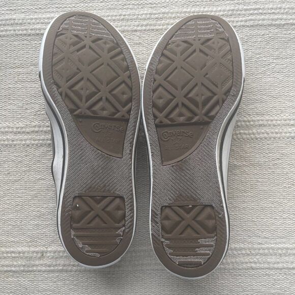 Converse Chuck Taylor All Star Women's Low Top, Seasonal Gray, Size 9 - Picture 7 of 7